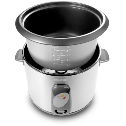 Sencor SRM 1800SS rizsfőző 1,5 l, 700 W, rozsdamentes acél - 3