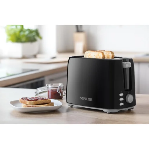 SENCOR STS 2607BK 2 szeletes kenyérpirító, 750 W, fekete - 8