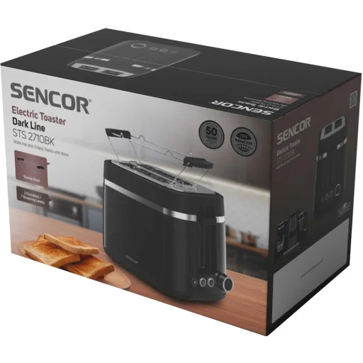 SENCOR STS 2710BK kenyérpirító 2 szeletes, fekete - 16