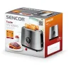 SENCOR STS 5050SS 2 szeletes kenyérpirító 1000 W, rozsdamentes acél thumbnail