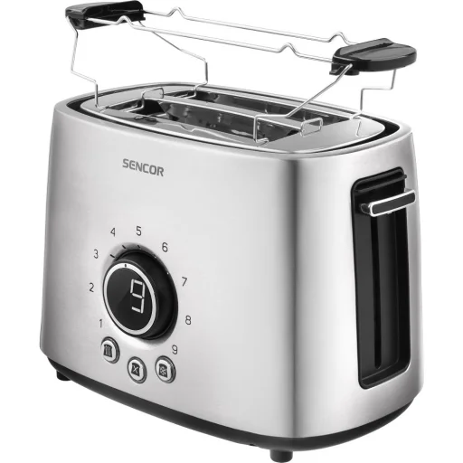 SENCOR STS 5050SS 2 szeletes kenyérpirító 1000 W, rozsdamentes acél - 4