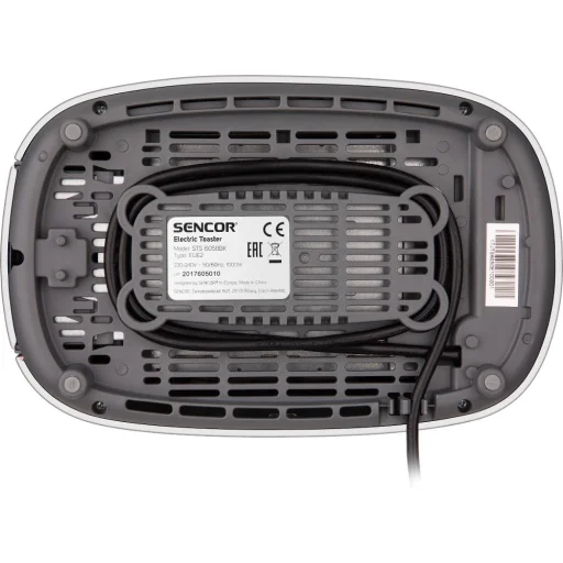 SENCOR STS 6058BK 2 szeletes kenyérpirító, 1000 W, fekete - 9