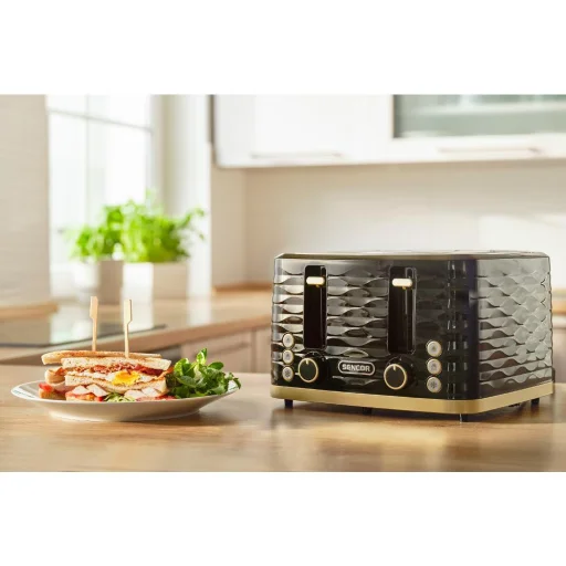 SENCOR STS 7551BK-EUE3 4 szeletes kenyérpirító 1600 W - 8