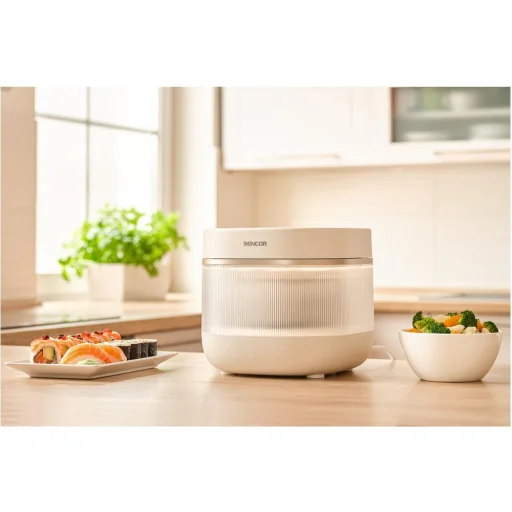 SENCOR SRM 2000WH LOW CARB rizsfőző, 2 l, 500 W, fehér - 9