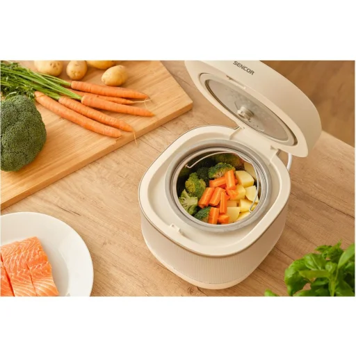 SENCOR SRM 2000WH LOW CARB rizsfőző, 2 l, 500 W, fehér - 15