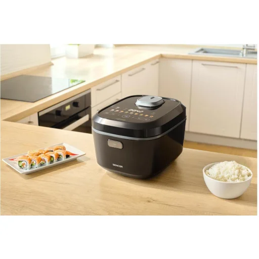 SENCOR SRM 3900BK indukciós rizsfőző 3 l, 13 programos, fekete - 11