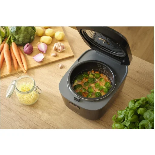 SENCOR SRM 3900BK indukciós rizsfőző 3 l, 13 programos, fekete - 19