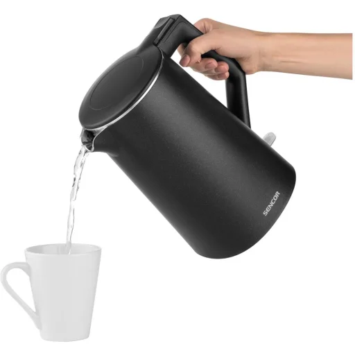 SENCOR SWK 0551BK dupla falú vízforraló 1,7 l, fekete - 8
