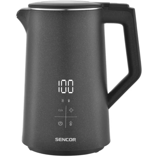 SENCOR SWK 0600BK hőfokszabályzós vízforraló 1,7 l, fekete - 2
