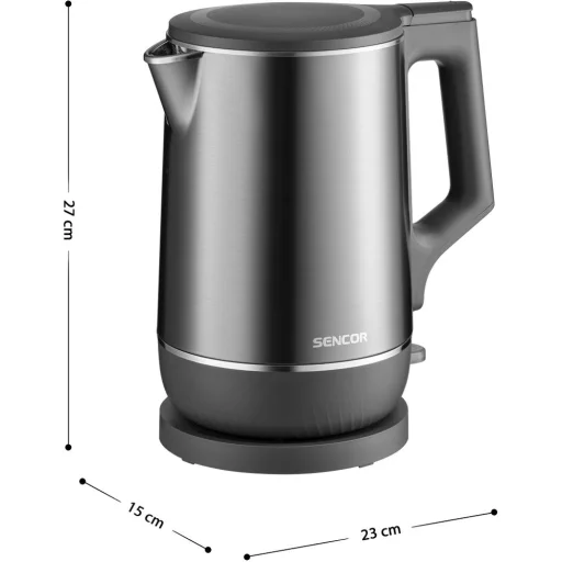 SENCOR SWK 0800GY vízforraló 1,7 l, szürke - 2