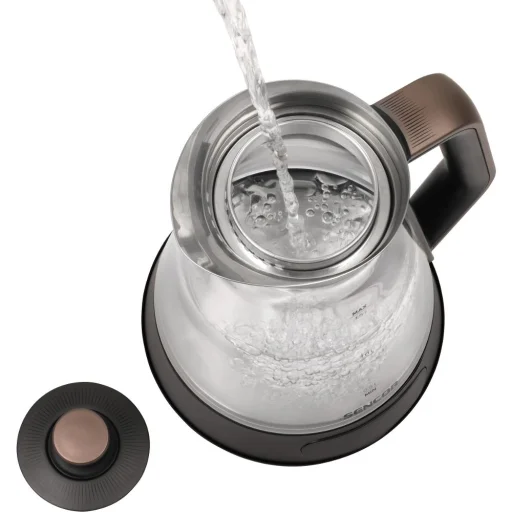 SENCOR SWK 1595BK üveg vízforraló 1,5 l, hőfokszabályzós, 2150 W - 8