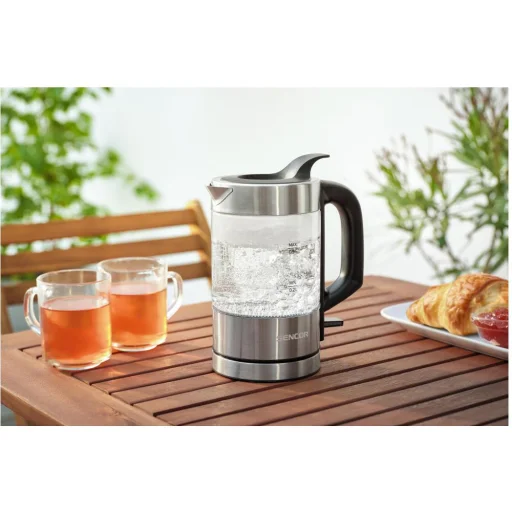 SENCOR SWK 160SS utazó vízforraló 0,5 l, 1100 W, rozsdamentes acél/üveg - 13