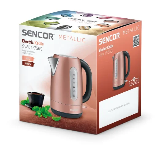 SENCOR SWK 1775RS rozsdamentes acél vízforraló 1,7 l, 2150 W - 8