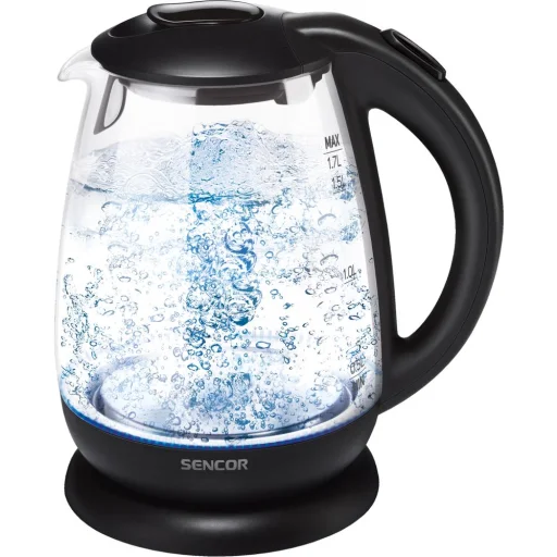 SENCOR SWK 1785BK üveg vízforraló 1,7 l, fekete - 2