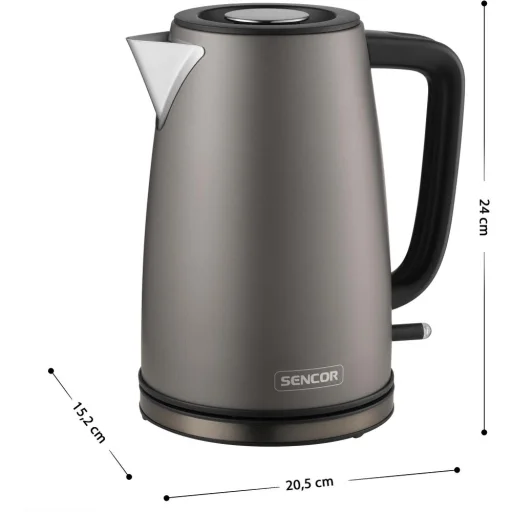 SENCOR SWK 1788BK elektromos vízforraló 1,7 l, 2200 W, fekete - 2