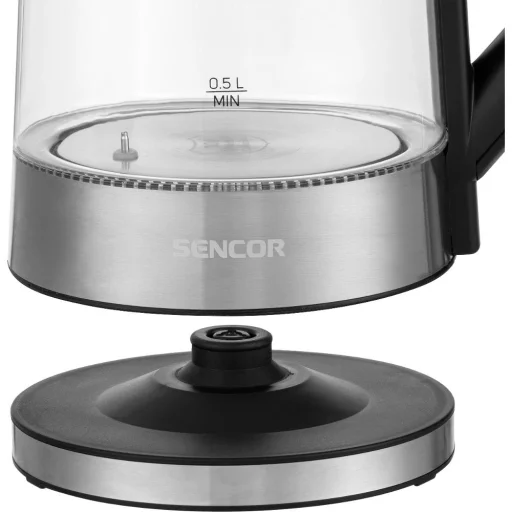 SENCOR SWK 1795SS üveg vízforraló 1,7 l, hőfokszabályzóval, 2200 W - 6