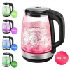 SENCOR SWK 2090BK hőmérséklet-szabályozós vízforraló 2,0 l, 2200 W, fekete thumbnail