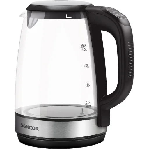 SENCOR SWK 2090BK hőmérséklet-szabályozós vízforraló 2,0 l, 2200 W, fekete - 3