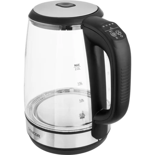 SENCOR SWK 2090BK hőmérséklet-szabályozós vízforraló 2,0 l, 2200 W, fekete - 4