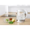 SENCOR SWK 2190WH hőmérséklet-szabályozós üveg vízforraló 2 l, 2200 W, fehér thumbnail
