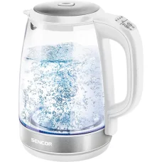 SENCOR SWK 2190WH hőmérséklet-szabályozós üveg vízforraló 2 l, 2200 W, fehér