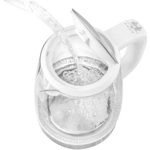 SENCOR SWK 2190WH hőmérséklet-szabályozós üveg vízforraló 2 l, 2200 W, fehér - 8