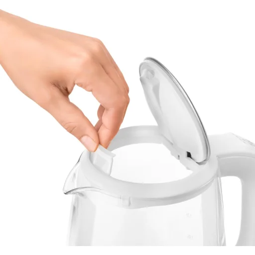 SENCOR SWK 2190WH hőmérséklet-szabályozós üveg vízforraló 2 l, 2200 W, fehér - 9