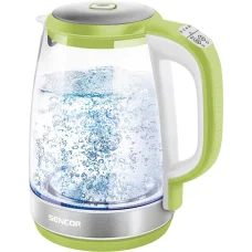 SENCOR SWK 2197GG üveg vízforraló hőmérséklet-szabályozással, 2 l, 2200 W