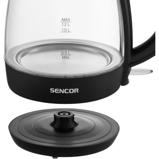 SENCOR SWK 2300BK üveg vízforraló 1,2 l, 2200 W - 6