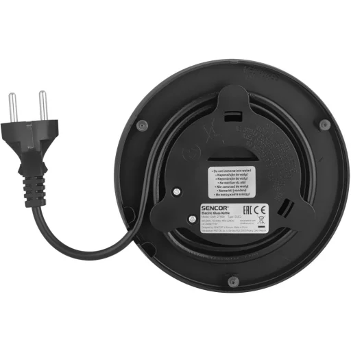 SENCOR SWK 2711BK üveg vízforraló 1,7 l, fekete - 10