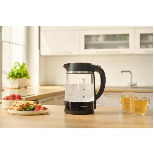 SENCOR SWK 2711BK üveg vízforraló 1,7 l, fekete - 11
