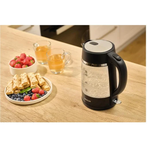 SENCOR SWK 2711BK üveg vízforraló 1,7 l, fekete - 13