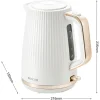 SENCOR SWK 7510WH elektromos vízforraló 1,7 l 2200 W fehér thumbnail