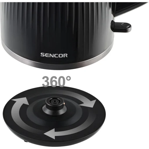 SENCOR SWK 7519BK elektromos vízforraló 1,7 l, 2200 W, fekete - 6