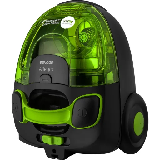 Sencor SVC 510GR-EUE2 porzsák nélküli porszívó, 890 W, 1,5 l, zöld - 4