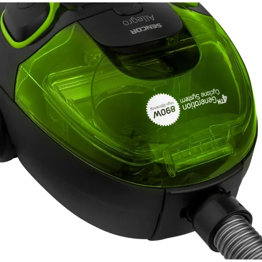 Sencor SVC 510GR-EUE2 porzsák nélküli porszívó, 890 W, 1,5 l, zöld - 10