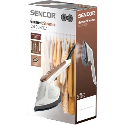 SENCOR SSI 0880BZ ruhagőzölő 1800 W, 180 ml, kerámia talplemez - 10