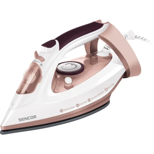 SENCOR SSI 3520RS gőzölős vasaló 3100 W, kerámia talppal, 280 ml tartállyal - 2