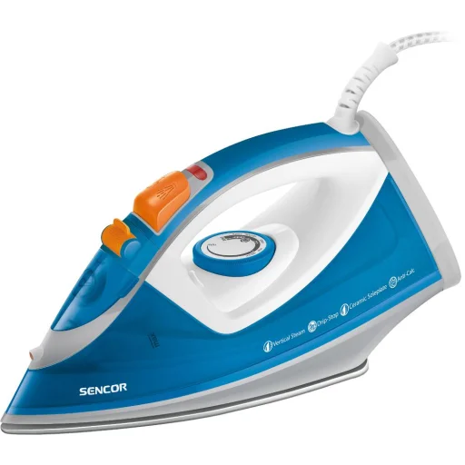 SENCOR SSI 7710BL kerámia gőzölős vasaló 2400 W, kék-fekete - 2