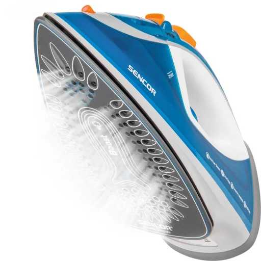SENCOR SSI 7710BL kerámia gőzölős vasaló 2400 W, kék-fekete - 5