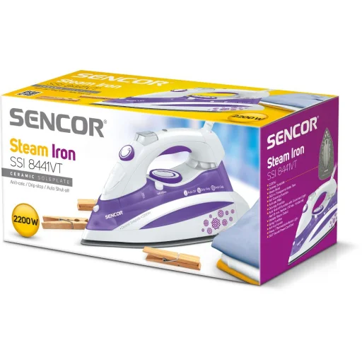 SENCOR SSI 8441VT kerámia gőzölős vasaló 2200 W, 380 ml - 10