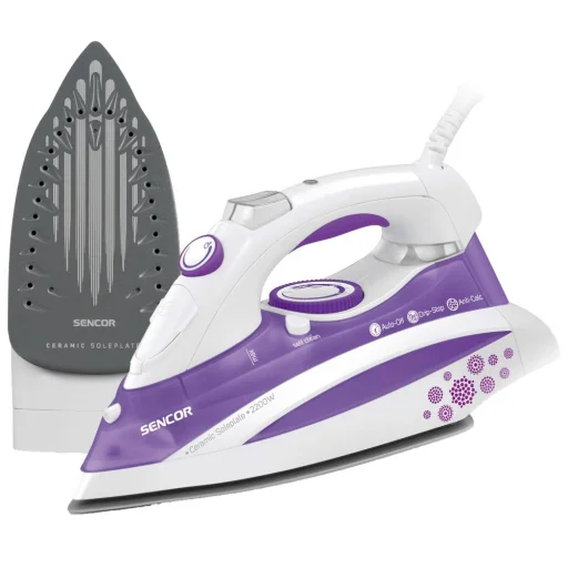 SENCOR SSI 8441VT kerámia gőzölős vasaló 2200 W, 380 ml - 1
