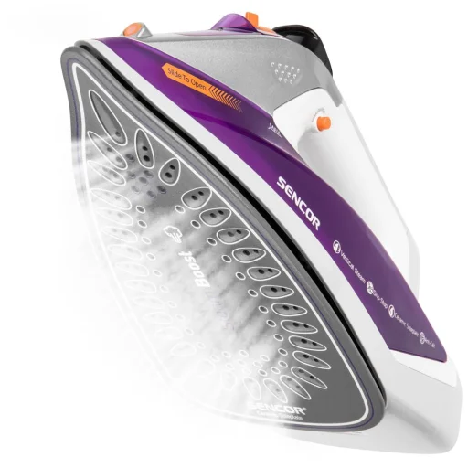 SENCOR SSI 8710VT kerámia gőzölős vasaló 2400 W, lila - 5