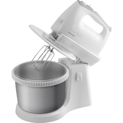 SENCOR SHM 6206SS tálas kézi mixer 2,5 l rozsdamentes acél tállal, 500 W - 2