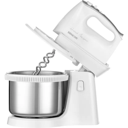 SENCOR SHM 6206SS tálas kézi mixer 2,5 l rozsdamentes acél tállal, 500 W - 5