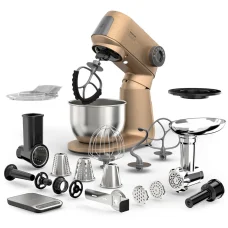 Sencor STM 7630RS Gordon konyhai robotgép 1500 W, 5,5 l, rozsdamentes acél edénnyel és húsdarálóval