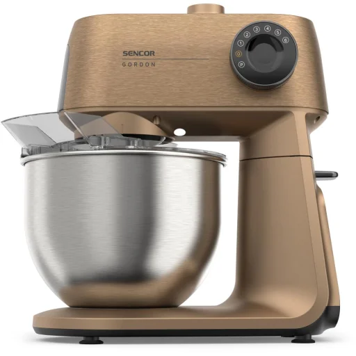 Sencor STM 7630RS Gordon konyhai robotgép 1500 W, 5,5 l, rozsdamentes acél edénnyel és húsdarálóval - 6