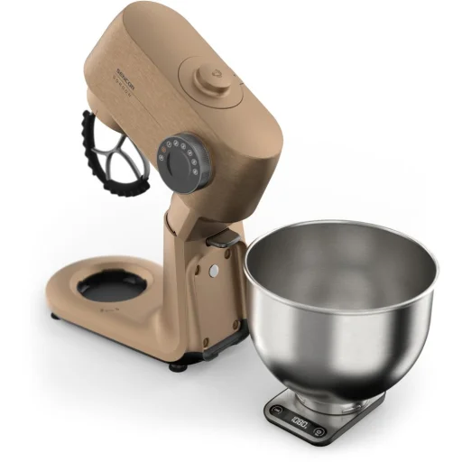 Sencor STM 7630RS Gordon konyhai robotgép 1500 W, 5,5 l, rozsdamentes acél edénnyel és húsdarálóval - 3
