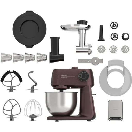 SENCOR STM 7632WP GORDON konyhai robotgép 1500 W, 5,5 l, fehér/krém - 14