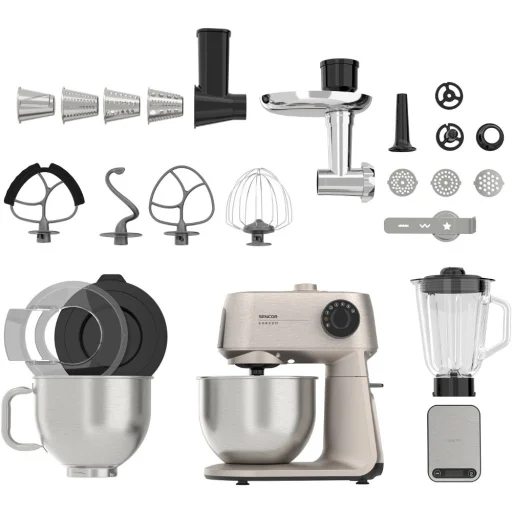 SENCOR STM 7651WS GORDON konyhai robotgép 1500 W, 5,5 l, fehér - 14